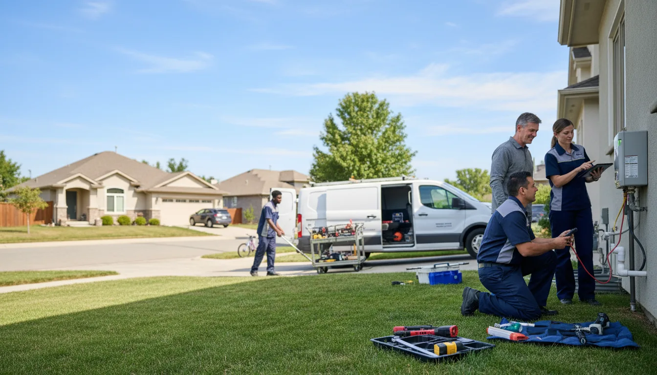 Tankless water heater service in Alma, NE